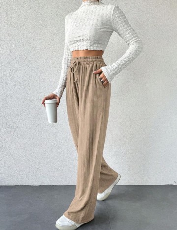 Pantaloni Shein, bej