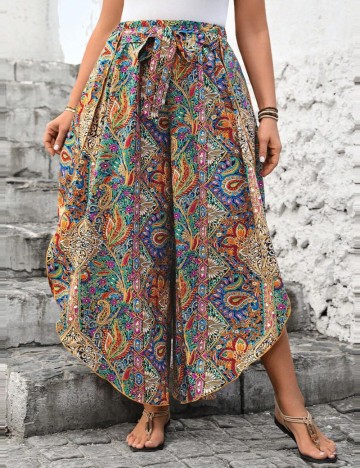 Pantaloni Shein Curve+, mix culori