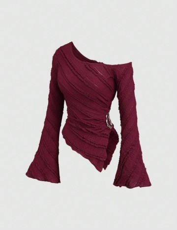 Bluză Shein, vișiniu