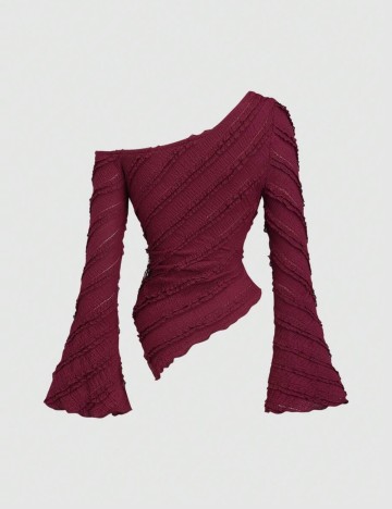 Bluză Shein, vișiniu