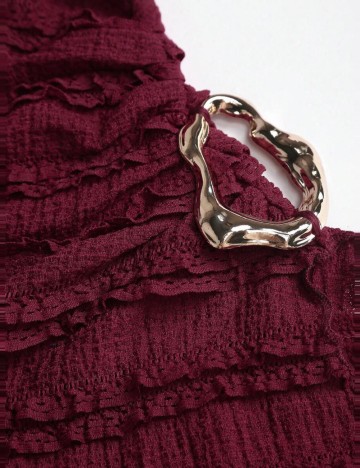 Bluză Shein, vișiniu