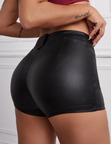 Pantaloni scurți Shein, negru