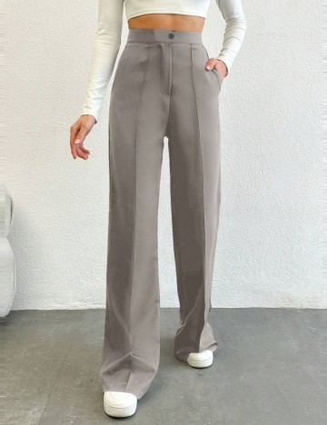 Pantaloni Shein, gri