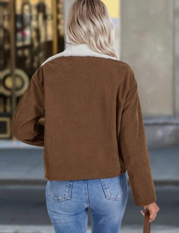 Jachetă Shein, maro