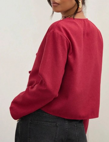 Bluză Shein, vișiniu