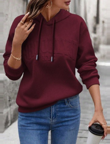 Hanorac Shein, vișiniu