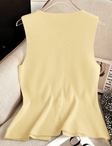 Vestă Shein, galben