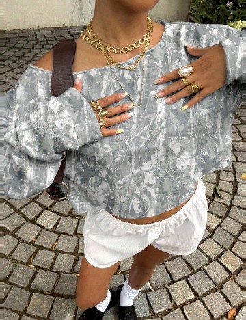 Bluză Shein, mix culori