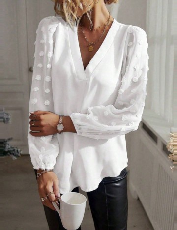 Cămașă Shein, alb