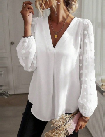 Cămașă Shein, alb