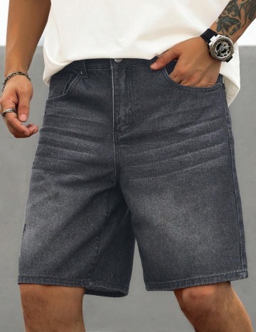 Pantaloni scurți Shein, gri