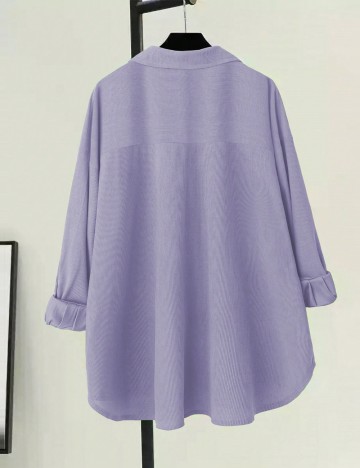 Cămașă Shein, mov