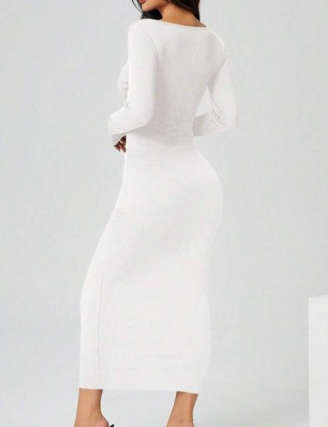 Rochie midi Shein, crem