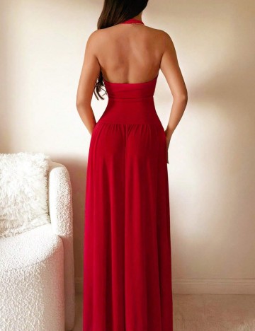 Rochie maxi Shein, roșu