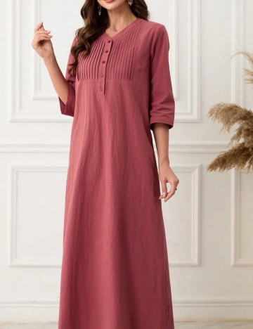 Rochie maxi Shein, roz