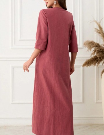 Rochie maxi Shein, roz