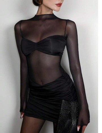 Rochie mini Shein, negru