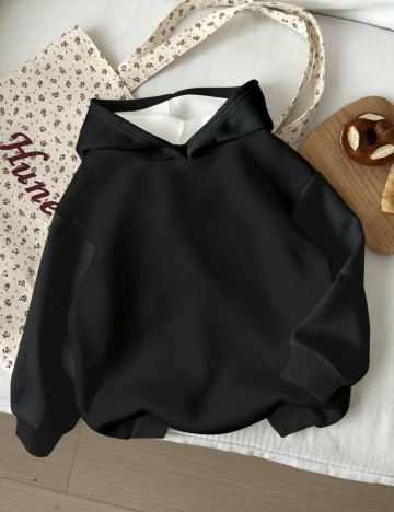 Hanorac Shein, negru