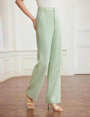 Pantaloni Shein MOTF, verde
