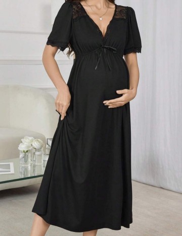 Rochie De Noapte Shein, negru