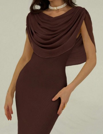 Rochie maxi Shein, maro