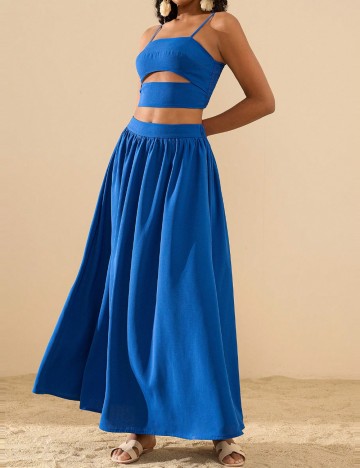 Compleu Shein, albastru