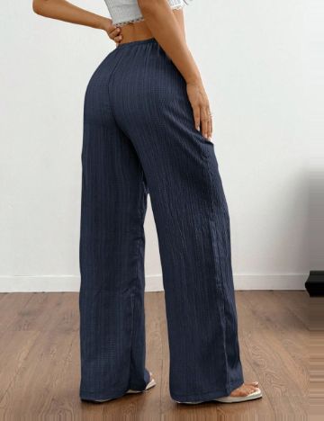 Pantaloni Shein, albastru