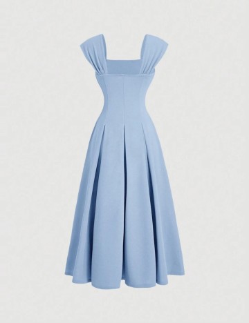 Rochie midi Shein, albastru