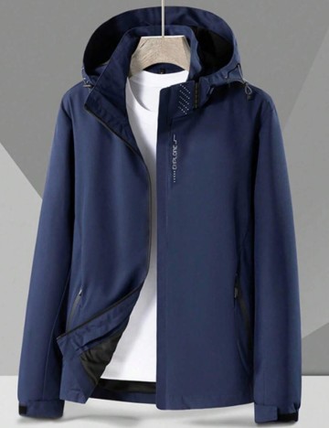 Jachetă Shein, albastru