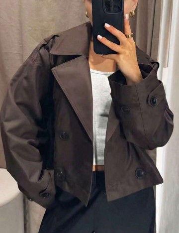 Jachetă Shein, maro