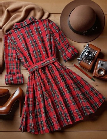 Rochie mini Shein, roșu