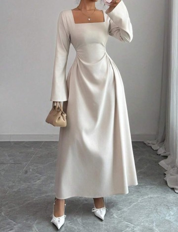 Rochie maxi Shein, bej