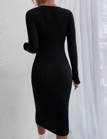 Rochie midi Shein, negru