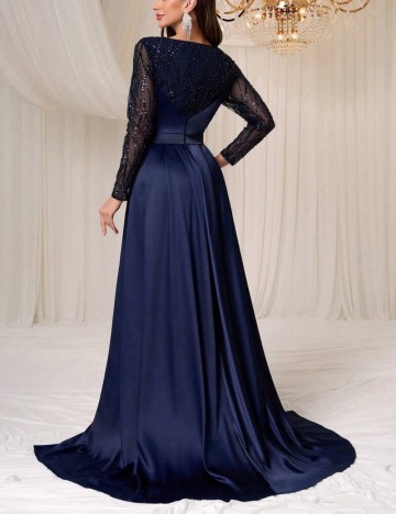 Rochie de ocazie Shein, albastru