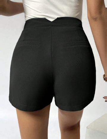 Pantaloni scurți Shein, negru