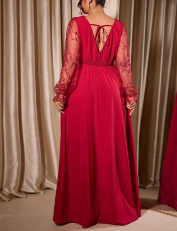 Rochie de ocazie Shein Curve+, roșu