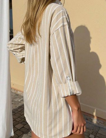 Cămașă Shein, bej