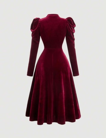 Rochie midi Shein, vișiniu