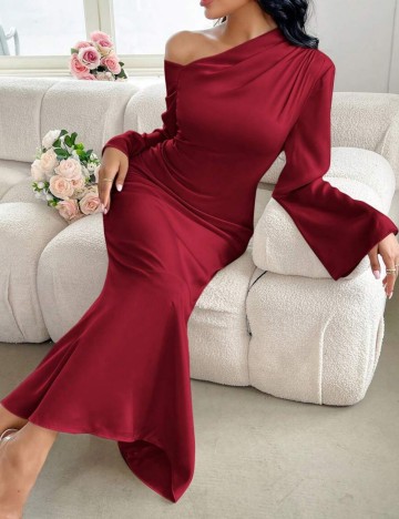 Rochie maxi Shein, roșu