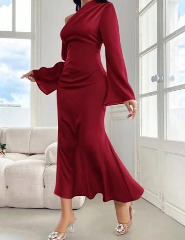 Rochie maxi Shein, roșu