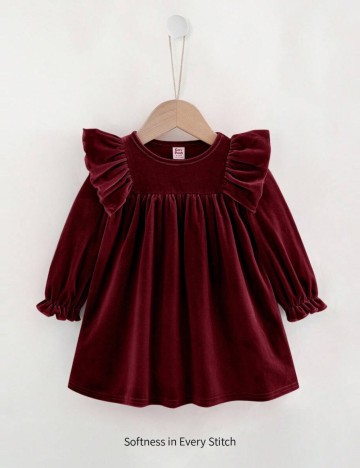 Rochie midi Shein, vișiniu