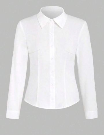 Cămașă Shein, alb