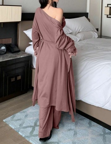 Set pijamale Shein DAZY, mov