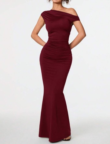 Rochie maxi Shein, vișiniu