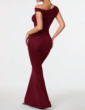 Rochie maxi Shein, vișiniu