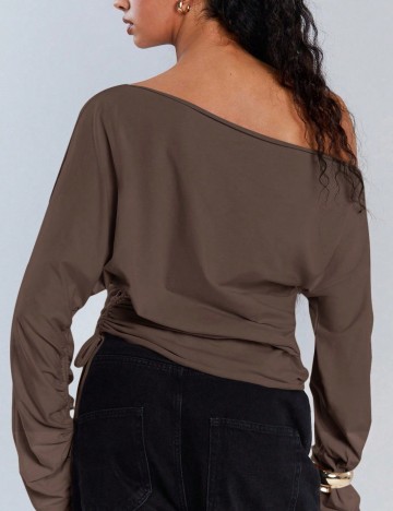 Bluză Shein, maro