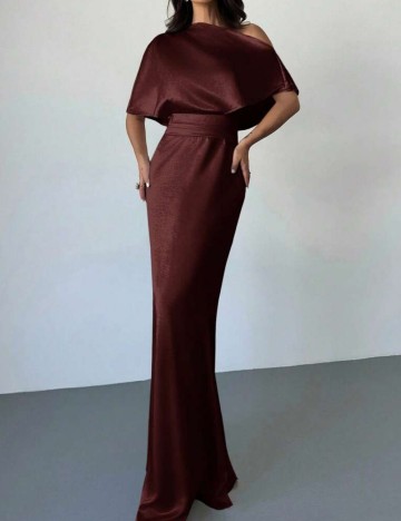 Rochie maxi Shein, maro