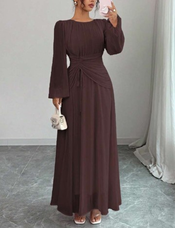 Rochie maxi Shein, maro