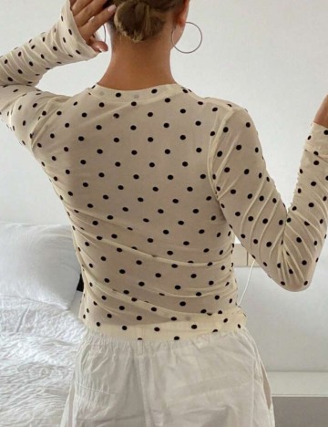 Bluză Shein, crem