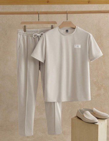 Compleu Shein MANFINITY, bej